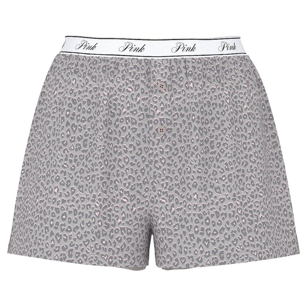 VS Pink Tencel Material Sleep Boxy Pajama Shorts XL - Picture 1 of 8